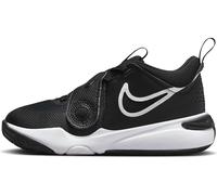 NIKE Team Hustle D 11, Sneaker, 002 Black White Black, 31.5 EU