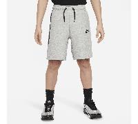 Nike FD3289-063 B NSW Tech FLC Short Shorts Boy's DK Grey Heather/Black/Black Tamaño M