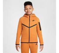 Nike Tech Fleece Sudadera con capucha con cremallera completa - Niño/a - Naranja XL