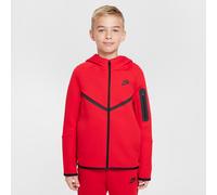 Nike Tech Fleece Sudadera con capucha con cremallera completa - Niño/a - Rojo S