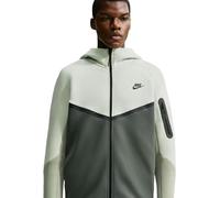 NIKE Tech Fleece Windrunner - Chaqueta con cremallera completa, camuflaje verde jade
