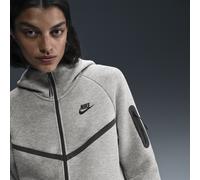 Nike Sportswear Sudadera con cremallera 'Tech Fleece 2' gris claro / negro, Talla XS