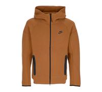 Nike- Tech Fleece Zip Hoodie Lt British Tan/Black- Sweatshirts & Hoodies- Hombre- Marrón- S- Tech Fleece Zip Hoodie Lt British Tan/Black