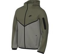 Nike Sportswear Sudadera con cremallera 'Tech Fleece' gris claro / oliva / negro XS gris claro / oliva / negro