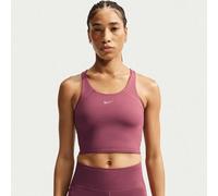 Nike Tempo Dri-FIT Mid Support Crop Bra Tank Fucsia S