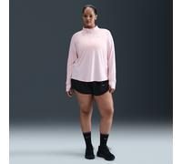 Nike Tempo Pantalón corto de running de talle medio con malla interior Dri-FIT de 8 cm - Mujer - Negro 2X