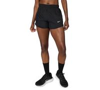 Nike Tempo Pantalón Corto De Running De Talle Medio con Malla Interior Dri-Fit - Mujer, Black/Black/Black/Reflective Silv, HM6096-011, L