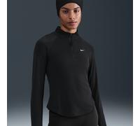 Nike Tempo Swoosh Run Camiseta de running Dri-FIT con cremallera de 1/4 - Mujer - Negro M (EU 40-42)