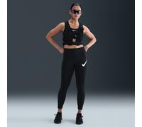 Nike Tempo Swoosh Run Leggings de 7/8 y talle alto de running - Mujer - Negro XXL (EU 52-54)