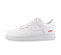 Nike Air Force 1 Low "Supreme - Mini Box Logo White" para hombre, Blanco, 42.5 EU