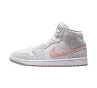 Nike Tenis Air Jordan 1 Mid para mujer, Lt Iron Onre Atmosphere White, 7