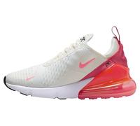 Nike Tenis Air Max 270 para mujer, Sail/Hot Punch-aster Rosa-blanco, 39 EU