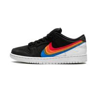 Nike Tenis bajos SB Dunk para hombre, Negro/Blanco, 43 EU
