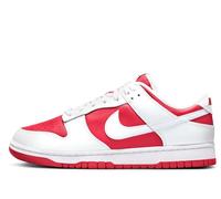 Nike Tenis Dunk Low Retro para Mujer, Blanco Universidad Azul Negro Rojo Campeonato Verde, 9
