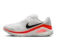 Nike Tenis Structure 26 para Hombre, Blanco/Negro/Carmesí Brillante/Polvo de fotones, 42 EU