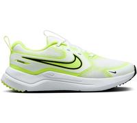 Nike Tenis Unisex para Correr Cosmic Runner (GS) para niños, Blanco Negro Volt, 35.5 EU