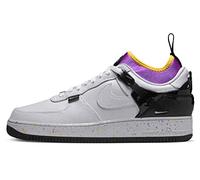 NIKE Tenis Unisex Undercover Air Force 1 Low SP, Negro Blanco Gris Niebla, 5.5 UK