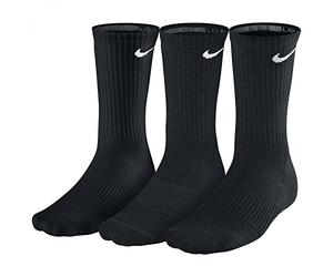 Nike Tennissocken Cushion Crew 3Er Pack Calcetines, Hombre, Negro / Azul, M