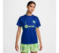 Nike Tercera Equipación FC Barcelona Academy Pro Camiseta De Fútbol para Antes del Partido Dri-Fit - Mujer, Old Royal/Old Royal/Lime Blast, FQ2577-418, M