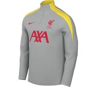 Nike - Sudadera Liverpool FC Training 2024-2025, Unisex, Lt Smoke Grey-Chrome Yellow-Global Red, M