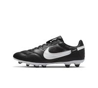 NIKE The Premier 3 FG, Low Top Hombre, Black/White, 42.5 EU