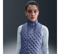 Nike Therma-FIT ADV Repel AeroLoft Chaleco de running - Mujer - Azul XS (EU 32-34)