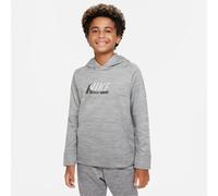 Nike Therma-Fit DQ9037-091 Sudadera con Capucha GFX 1 para niños, carbón Brezo/Gris Ahumado Claro, Talla S