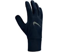 Nike Therma-Fit - Guantes de Forro Polar para Hombre, para Correr, Entrenamiento, Fitness, Deportes de Invierno, cálidos, obsidiana/Gris Ahumado, Talla S