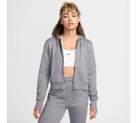 Nike Therma-FIT One Sudadera con capucha y cremallera completa - Mujer - Gris M (EU 40-42)