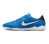 Nike Tiempo Legend 10 Club Botas de fútbol de perfil bajo para moqueta - Turf - Azul 44