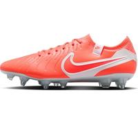 Nike Tiempo Legend 10 Elite Botas de fútbol de Perfil bajo para Terreno Blando, Soccer Shoe Hombre, Hot Lava/White, 42.5 EU