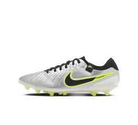 Nike Tiempo Legend 10 Pro Botas de fútbol de perfil bajo para césped artificial - Gris 46