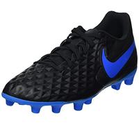 Nike Tiempo Legend 8 Elite Fg - Botas De Fútbol Unisex Adulto, Multicolor (Black/Black-Blue Hero 4), 40 EU, Par