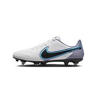 NIKE Tiempo Legend 9 Academy SG-Pro AC, Sneaker Unisex Adulto, Blast Blanca Negro Baltic Azul Pink, 43 EU