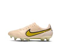 Nike Tiempo Legend 9 Elite SG-Pro AC, Botines de fútbol para Terreno Blando Unisex Adulto, Guava Ice/Yellow Strike-Sunset Glow, 45.5 EU