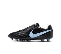 Nike Tiempo Ligera Pro Botas de fútbol de perfil bajo para césped artificial - Negro 44