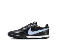 Nike Tiempo Ligera Pro Botas de fútbol de perfil bajo para moqueta - Turf - Negro 40.5