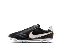 Nike Tiempo Ligera Pro Botas de fútbol de perfil bajo para terreno firme - Negro 46