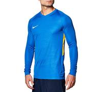 Nike, Tiempo Premier, Camiseta De Fútbol De Manga Larga, Royal Blue/Royal Blue/White, S, Hombre