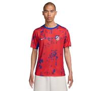 Nike Top Atlético Madrid FN9642-696 - Camiseta de Manga Corta para Hombre Dri-Fit Academypro K PM, Lt Crimson/Hyper Royal/White, FN9642-696, L