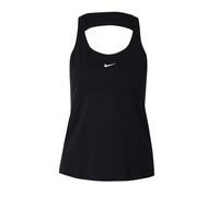 NIKE Top deportivo negro / blanco L negro / blanco