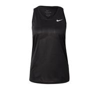 NIKE Top deportivo negro / blanco S negro / blanco