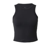 Top de tenis para mujer Nike One Fitted Dir-Fit Short Sleeve Crop Tank - black/black XL