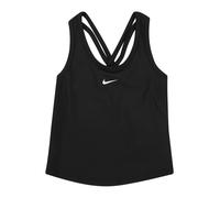NIKE Top deportivo 'ONE' negro / blanco 158-170 negro / blanco
