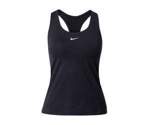 NIKE Top deportivo 'SWOOSH' negro / blanco L EUR