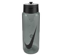 Botella de fitness nike tr renew recharge straw bottle 24 oz gris Talla única