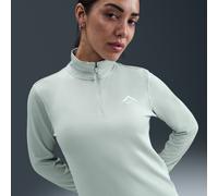 Nike Trail Capa intermedia de running Dri-FIT con cremallera de 1/4 - Mujer - Gris XL (EU 48-50)