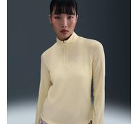 Nike Trail Capa intermedia de running Dri-FIT con cremallera de 1/4 - Mujer - Marrón XS (EU 32-34)