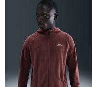 Nike Trail Chaqueta de running de tejido Fleece Dri-FIT - Hombre - Marrón M