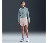 Nike Trail Pantalón corto de running con malla interior Dri-FIT - Mujer - Blanco M (EU 40-42)
